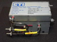 CTI COMMUNICATION TECHNIQUES WBSM-7302-1 RF Frequency Source 7180-7680 MHz