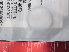 AMAT 3700-01473 O-RING, AS-568A K#022, COMPOUND: 4079, NOM: 0.989 X 0.070 (IN) /
