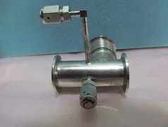KF40 Vacuum w/ Bellows Tee and 1/4", AMAT 0050-47365, 422210