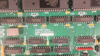 AMAT 0100-00003 Rev C Stepper Drive Assembly PCB