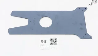 7948 APPLIED MATERIALS BLADE CERAMIC OPEN POCKET 0200-06355