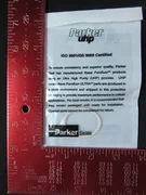 AMAT 3700-04044 O-Ring ID 1.174 CSD .103; ULTRA PAROFLOUR PART #: 2-123