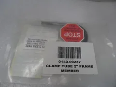 APPLIED MATERIALS AMAT 0140-09237 CLAMP TUBE 2" FRAME MEMBER