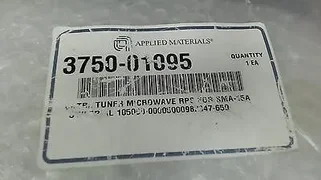 APPLIED MATERIALS - 3750-01095 - CNTRL TUNER MICROWAVE RPS FOR SMA-15A