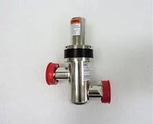NOR-CAL NC/ AMAT 3870-02323 VALVE,1" PNEUMATIC INLINE, NW25, VITON-SST SEAL