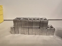 (Huge Lot of 21) Lam Research 220-34005-000 Rev 5 Gasline Block,Compart Systems