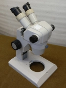Nikon SMZ-1B Stereozoom Microscope - .8-3.5X - With WF5x And Desktop Stand