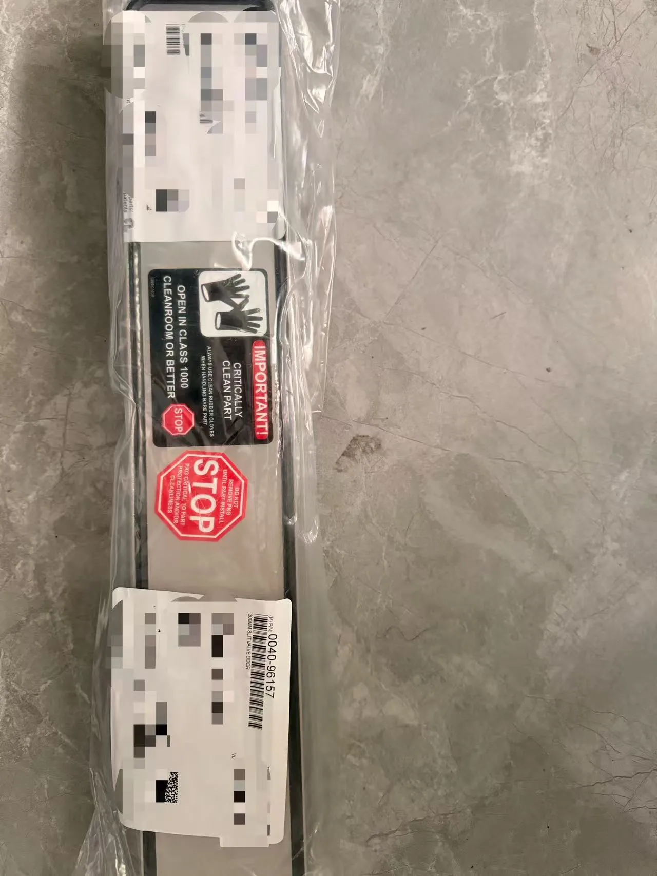 Applied Materials 0040-96157 300MM Slit Valve Door - DOOR ACP SST VITON