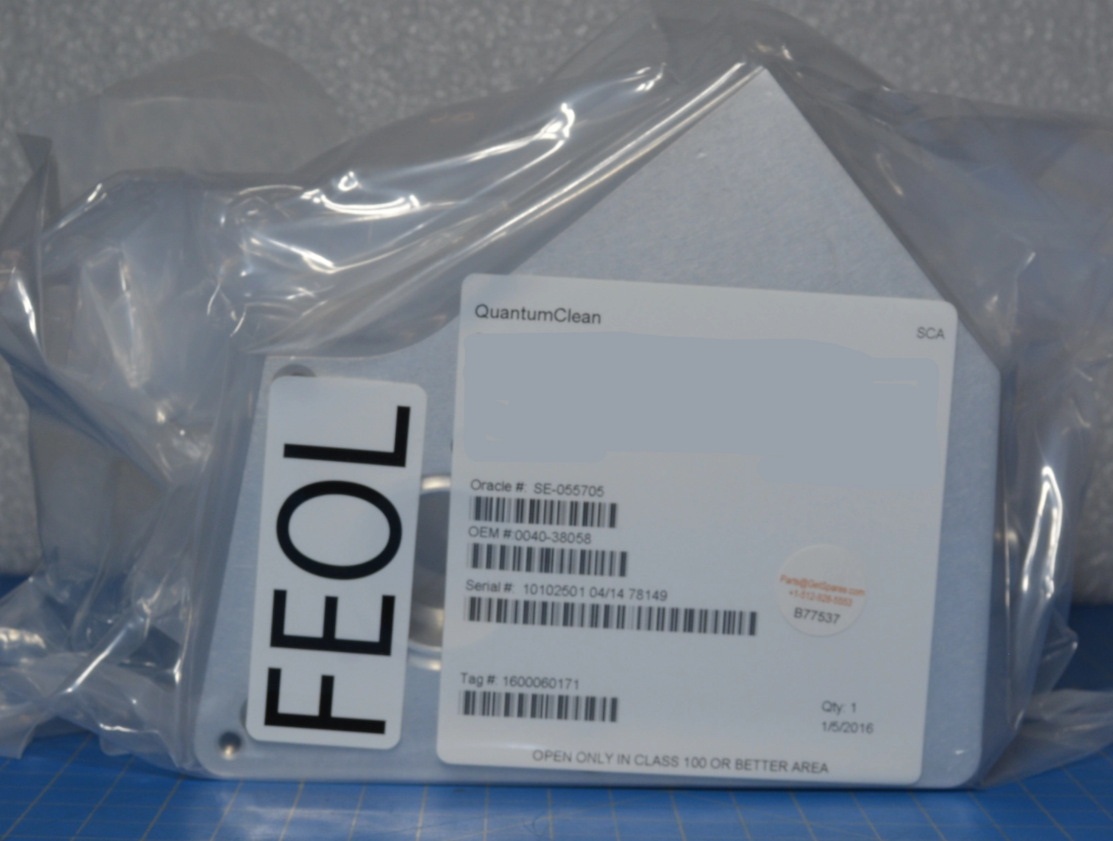 0040-38058 / MANIFOLD OUT, EXTRUDED, LEFT / APPLIED MATERIALS AMAT