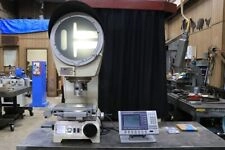 12"  Nikon V-12BD, 2002, QC200 DRO, 4" x 4" NIKON STAGE OPTICAL COMPARATOR, 10X