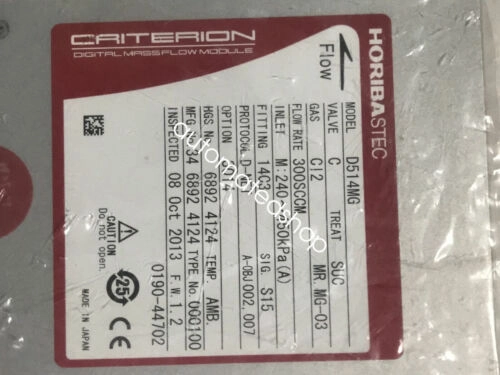 1PC NEW D514MG 300 SCCM  AMAT 0190-44702 Gas flow controller Shipping DHL/FedEX