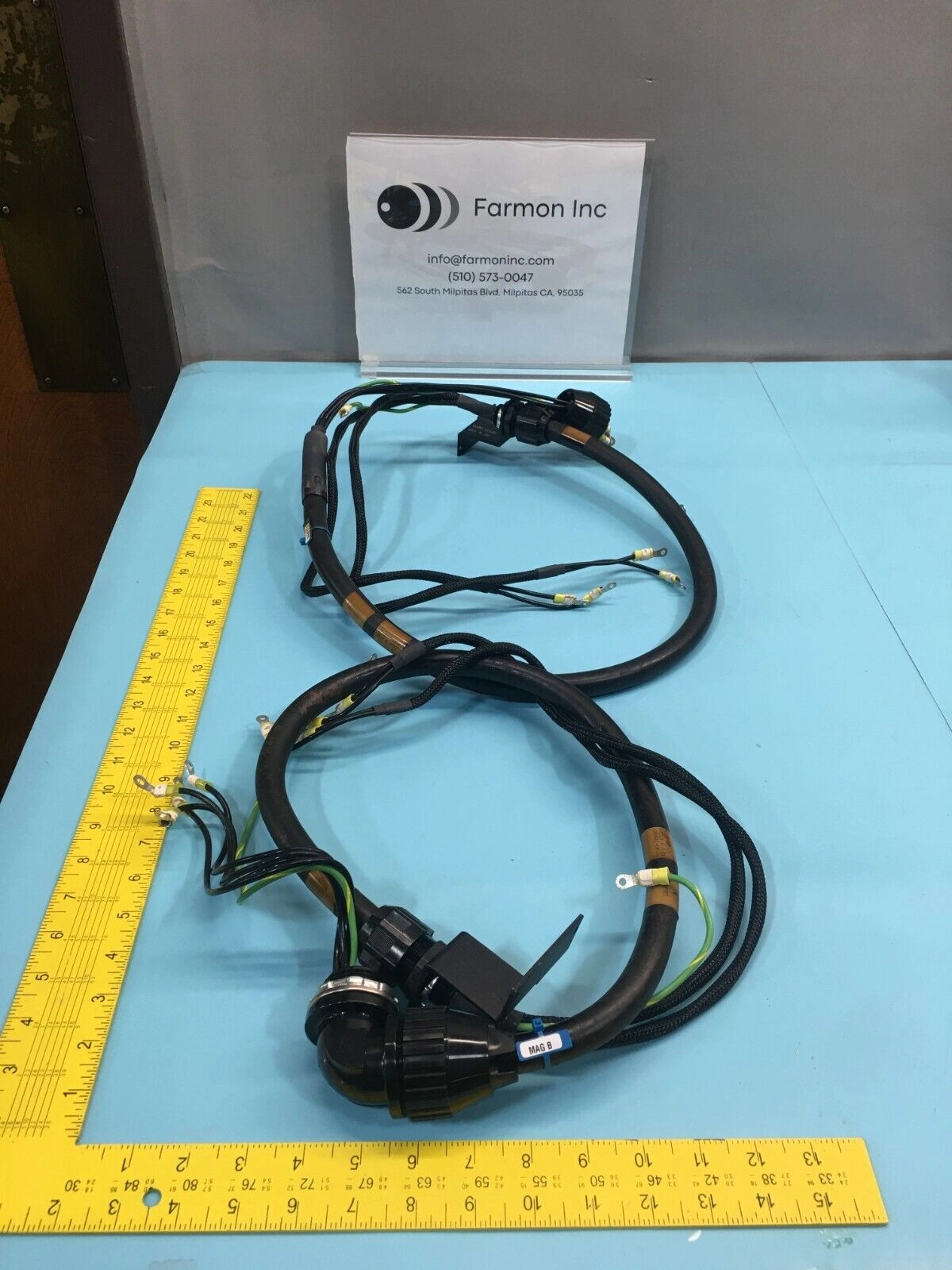 2 AMAT 0140-76690 HARNESS, MAGNET POWER CORD, \MXP/MXP+ 31", 134683