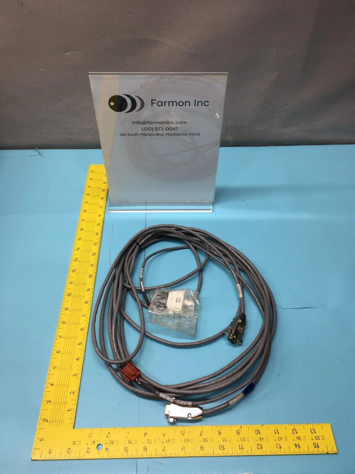 2 AMAT 0150-20473 Cable Assy, 0090-36321 Switch AC & RF Interlock, 139642