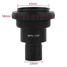 2X SLR Camera T2 Mount Eyepiece Adapter 23.2/30/30.5mm Microscope Canon Nikon