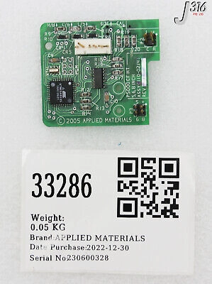 33286 APPLIED MATERIALS PCB, P5000CF HT, 5,6,8 INCH (PARTS) 0110-02141