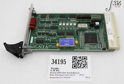 34195 APPLIED MATERIALS PCB, SCOM CPCI BOARD, QUAD SERIAL, AS00800-04 0190-07449