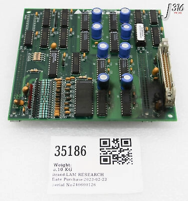 35186 LAM RESEARCH PCB, GAS BOX EXPANSION (PARTS) 810-707022-001