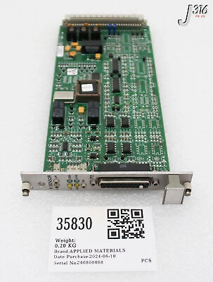 35830 APPLIED MATERIALS PCB, X SENSOR 0100-01485