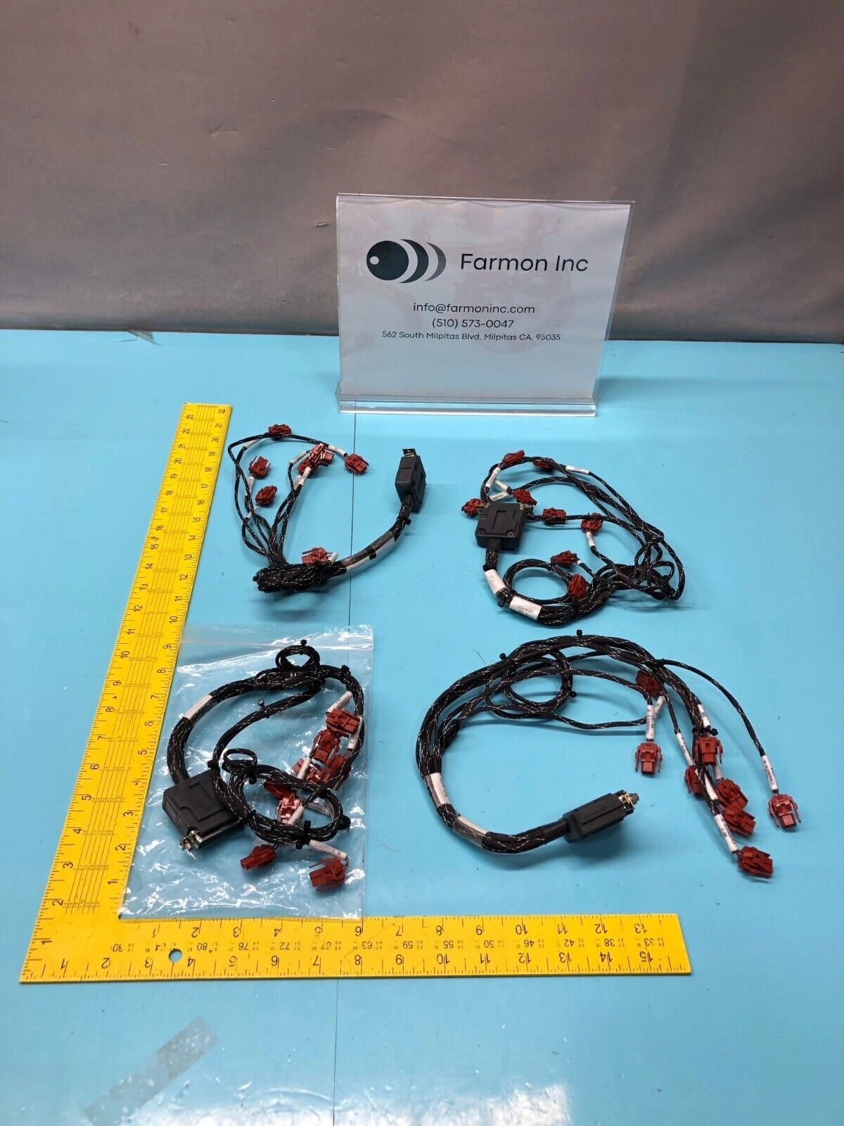 4 AMAT 0225-41572 HARNESS ASSY, DISPLAY POWER, SHO/METAL, 147153