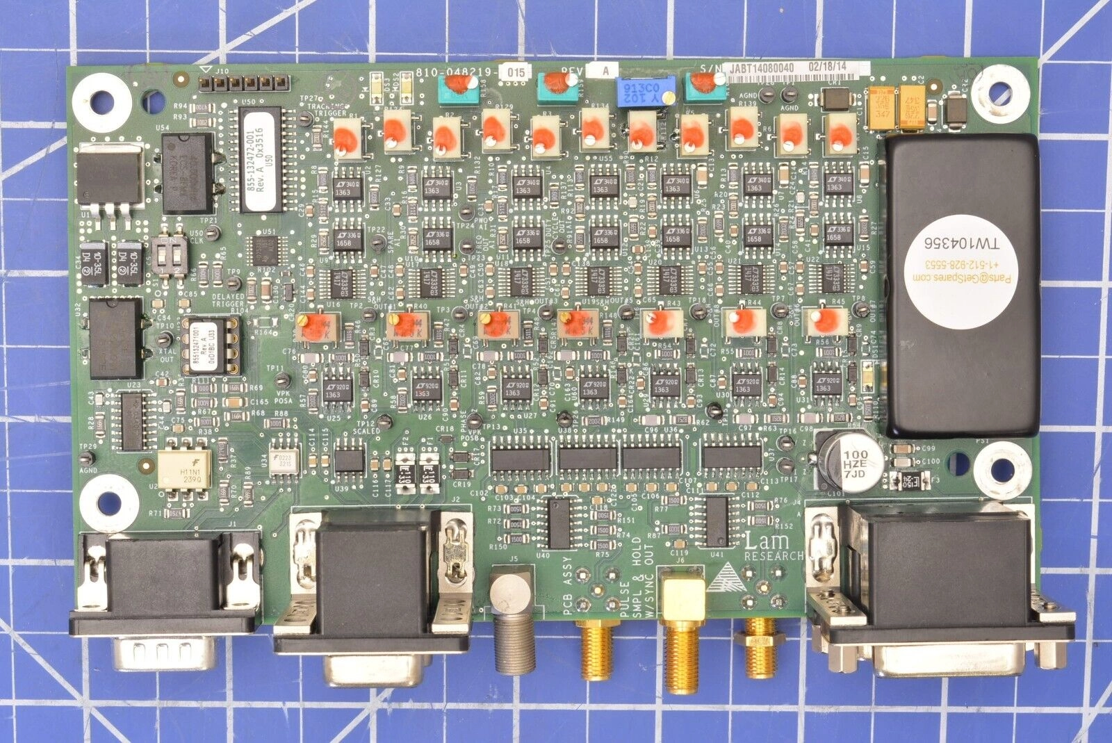 810-048219-015 / PCB ASSY, PULSE SMPL & HOLD W/ SYNC OUT / LAM RESEARCH