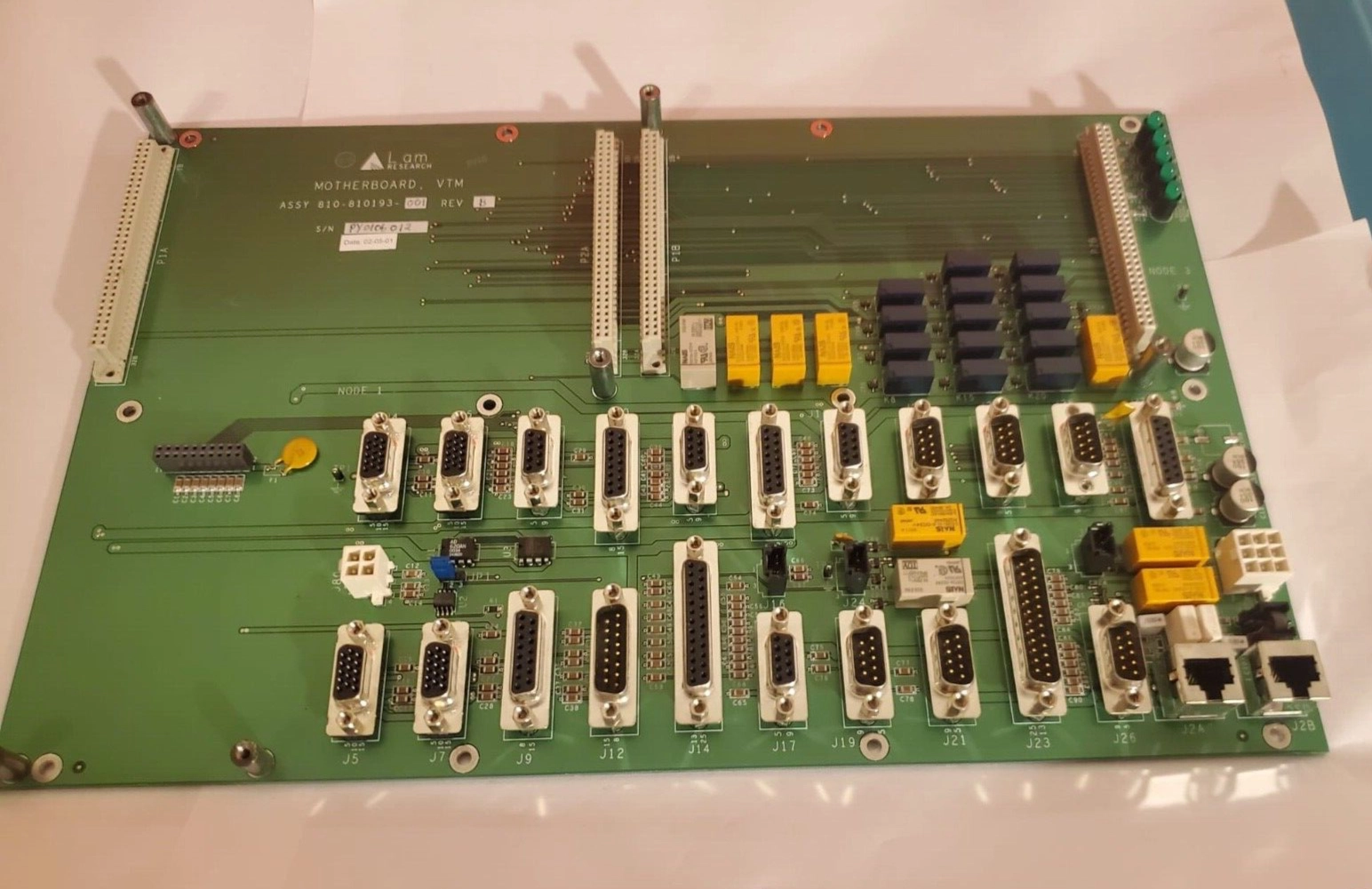 810-810193-001, LAM RESEARCH, PCB MOTHERBD, VTM