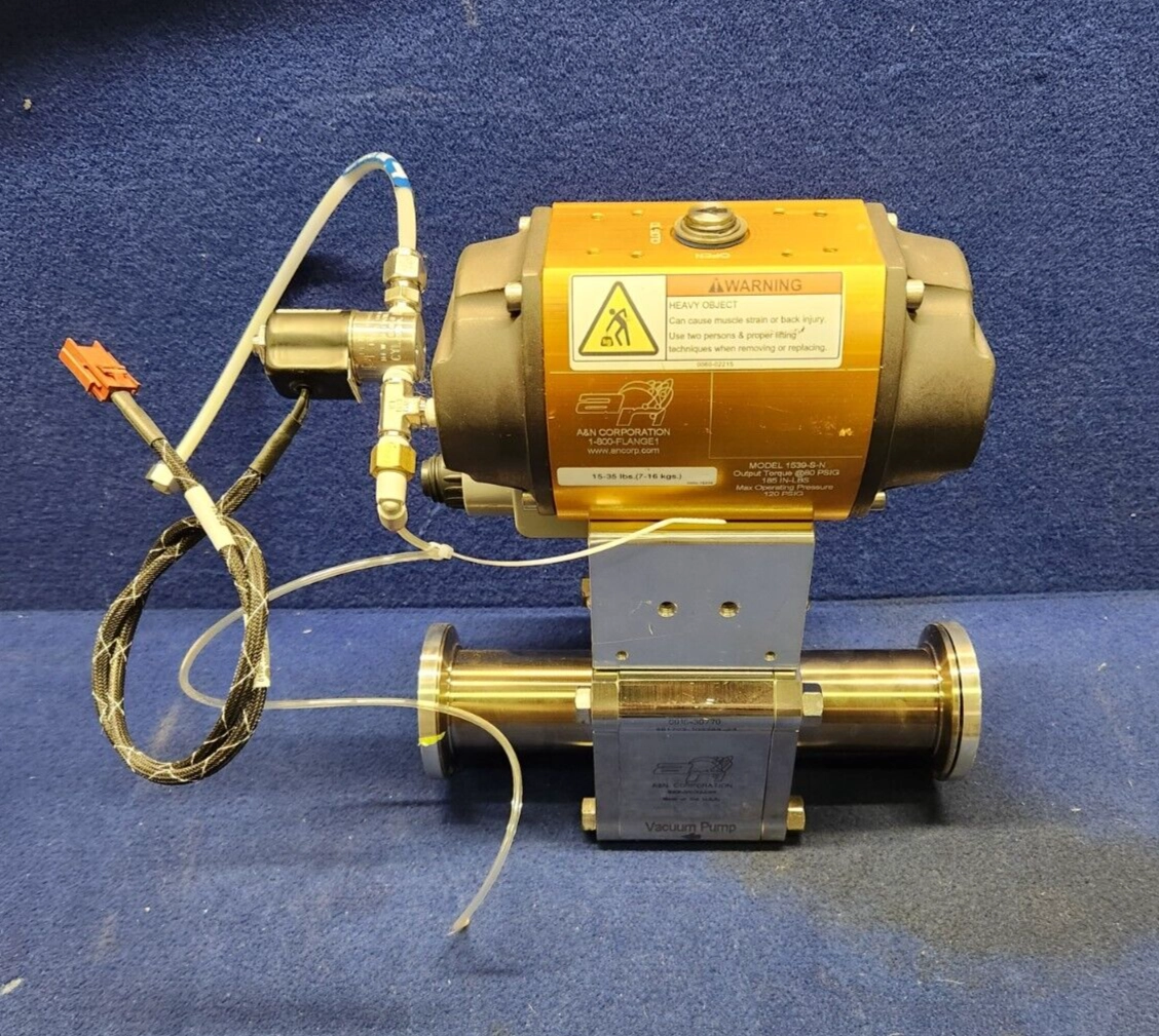 A&N 1539-S-N Vacuum Pneumatic Valve AMAT Applied Materials 0010-30770