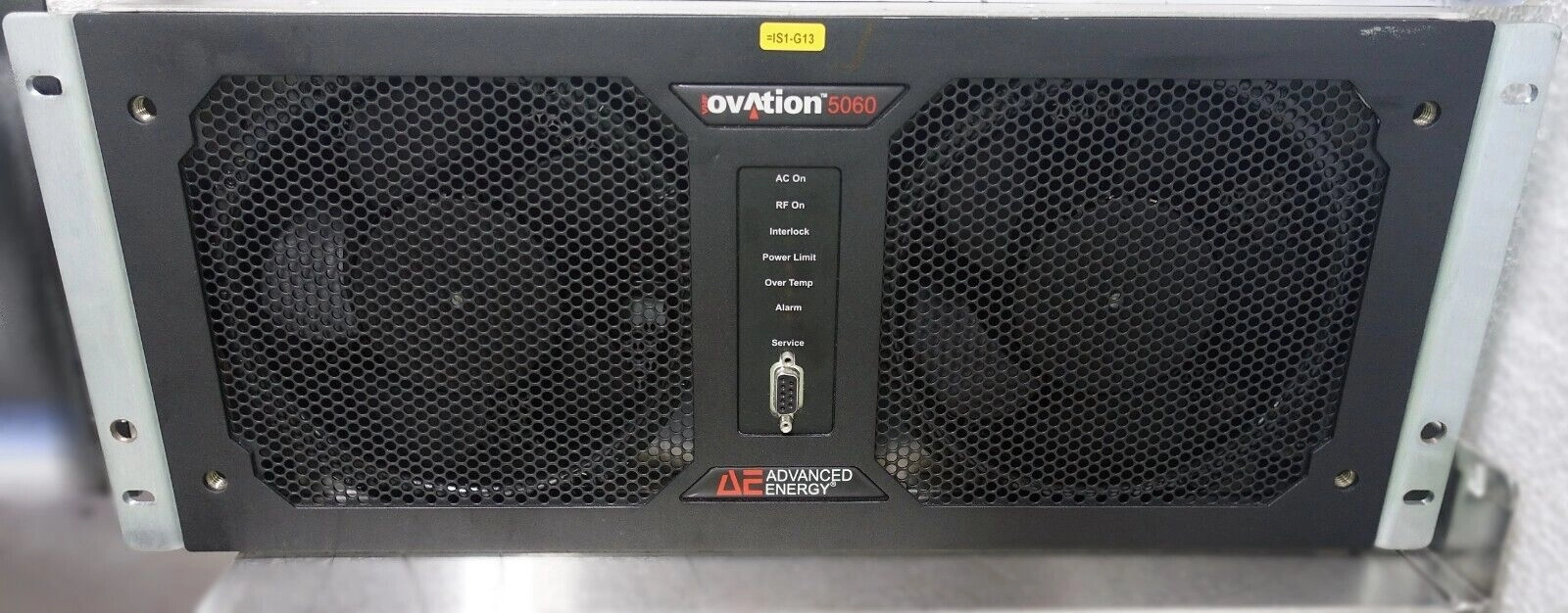 ADVANCED ENERGY AE VHF OVATION 5060 3150258-120 RF GENERATOR 5kW 600V 60MHz