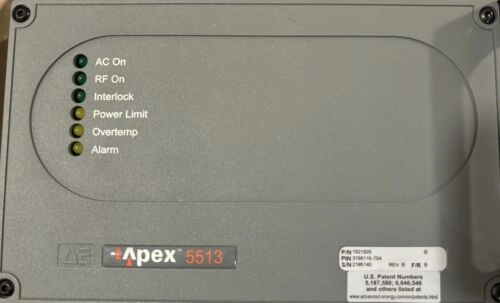 ADVANCED ENERGY, APEX 5513, RF GENERATOR, 3156115-704