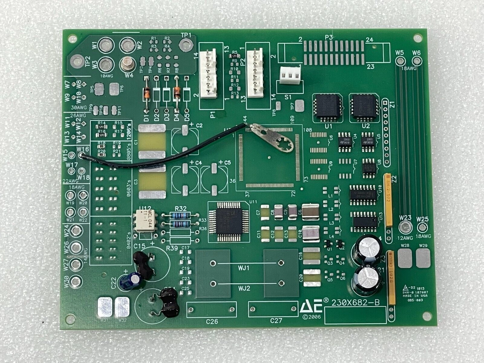 AE ADVANCED ENERGY 94V-0 107607 PCB BOARD | 230X652-B NICE DEAL !