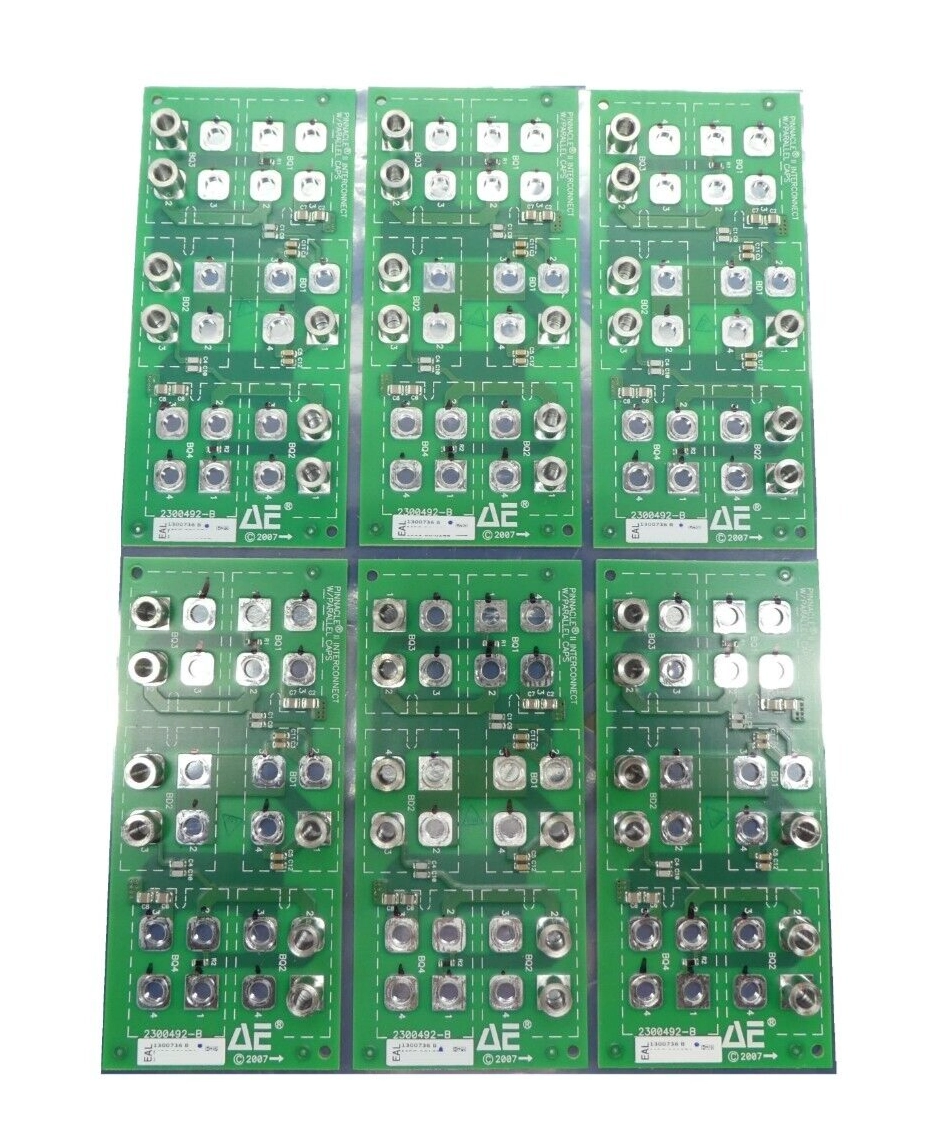 AE Advanced Energy 2300492-B Pinnacle II Interconnect PCB 1300736 Lot of 6 Spare