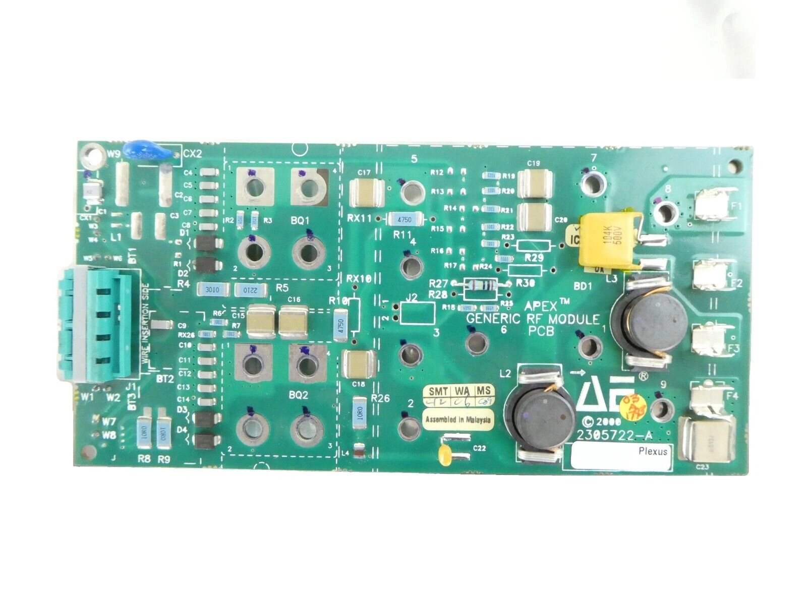 AE Advanced Energy 2305722-A APEX Generic RF Module PCB RF 5513 Working Surplus