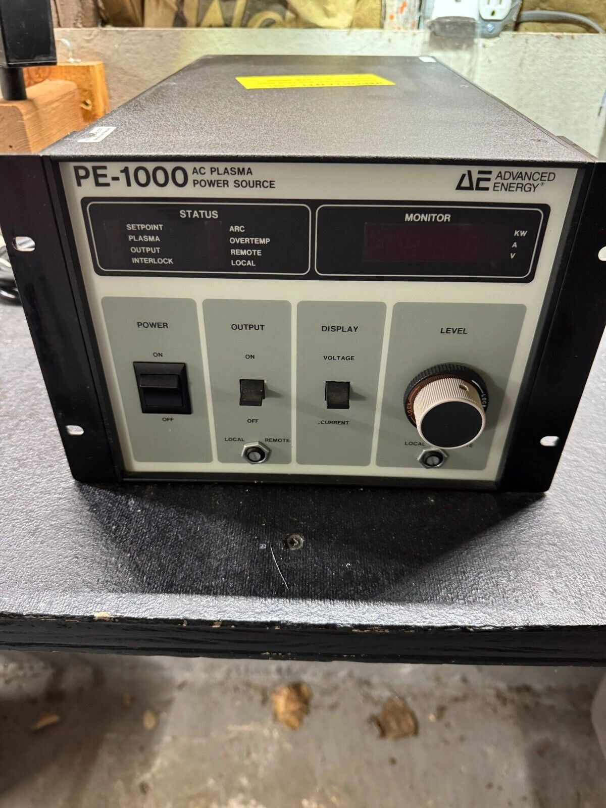 AE, Advanced Energy / PE-1000, 3157501-000D / AC PLASMA POWER SOURCE 