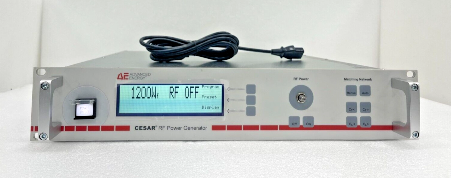 AE Cesar 1312 RF Generator Advanced Energy 1200W 13.56MHz Power Supply !!!