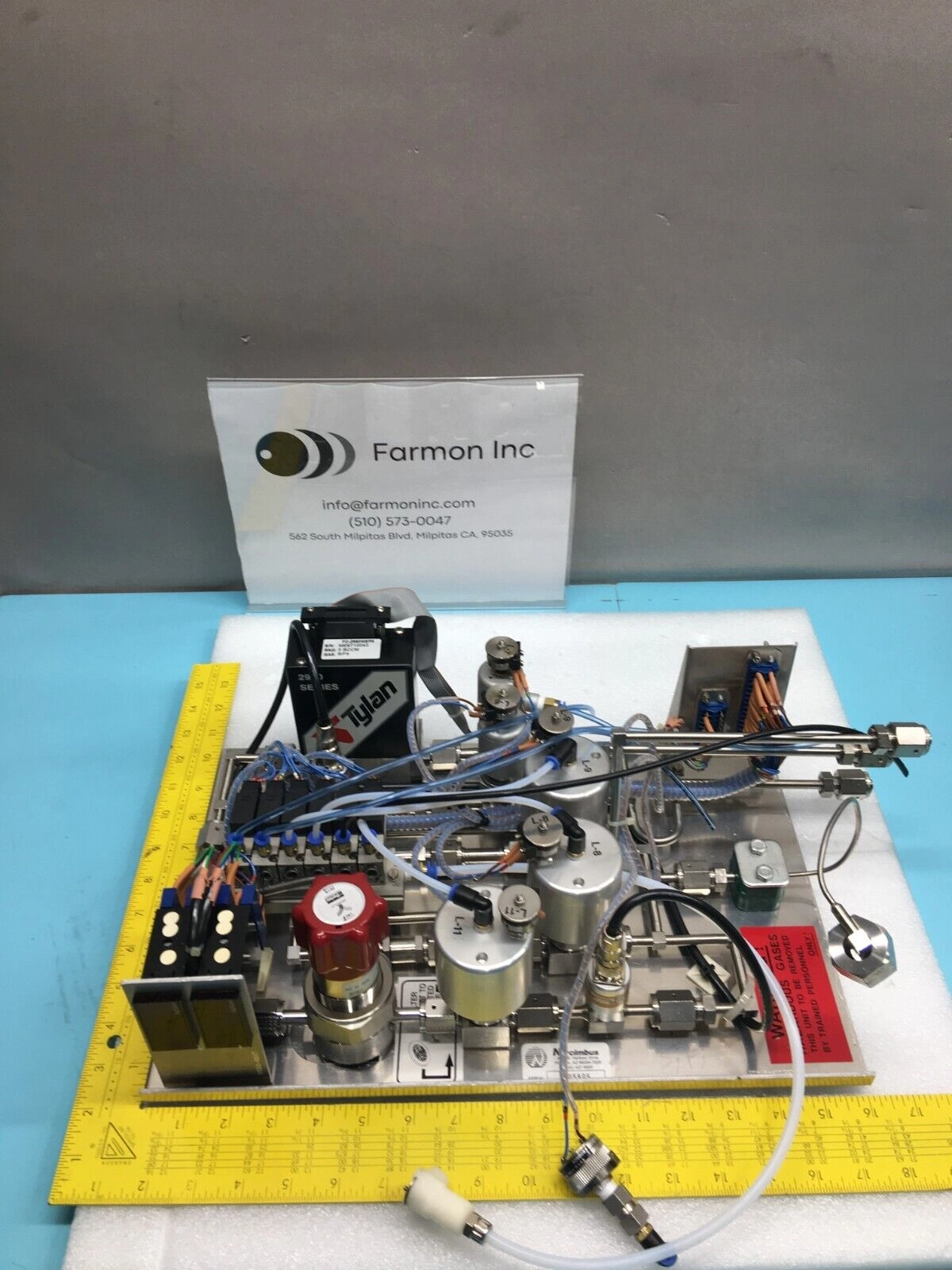 AMAT 0010-91067 SIF3 GAS MODULE (9500), 136278