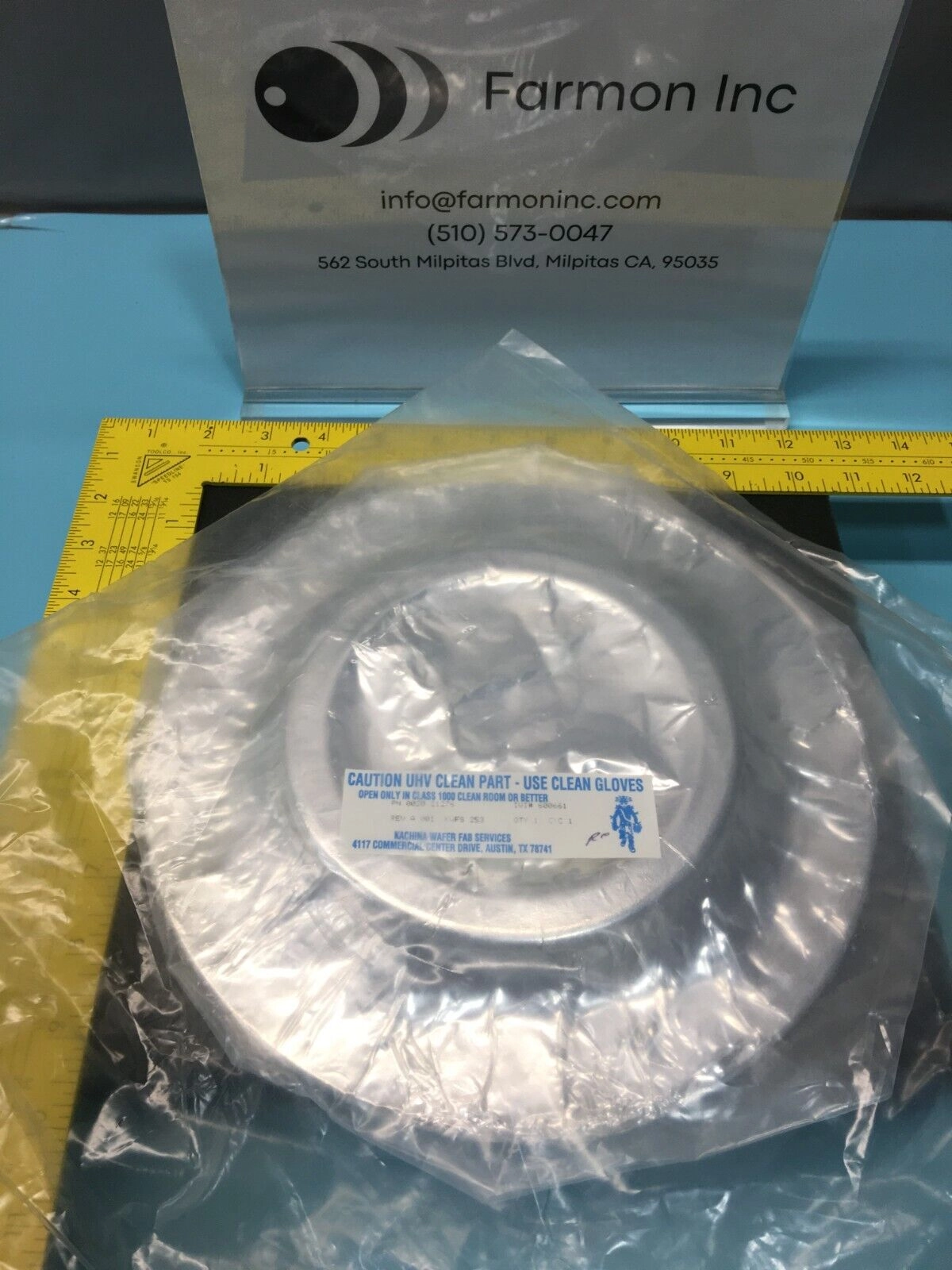 AMAT 0020-21276 CLAMPING RING 5" , 0020-21275, 134739