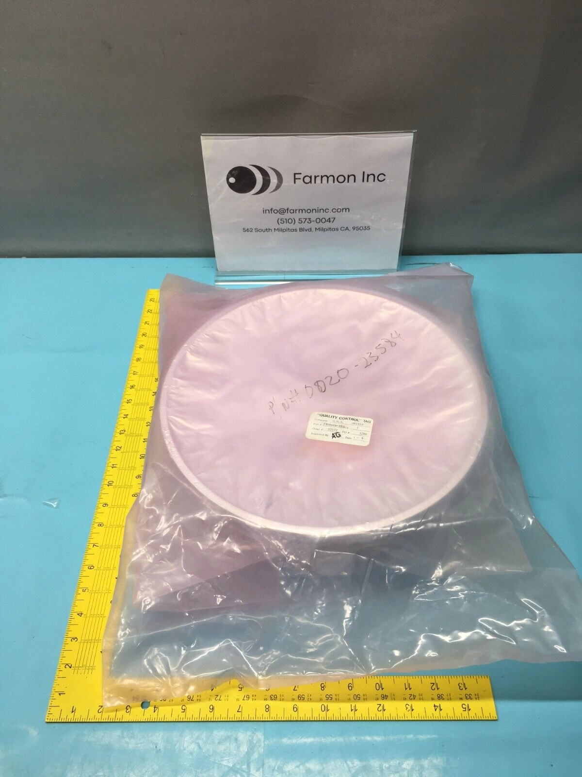 AMAT 0020-23584 Shield, Upper, 8", 128799