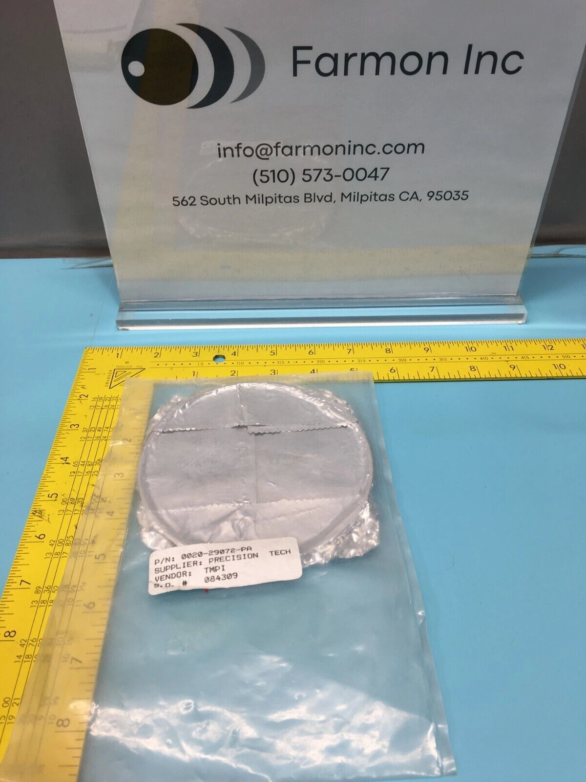 AMAT 0020-29072 CERAMIC PLATE COVER, 140271