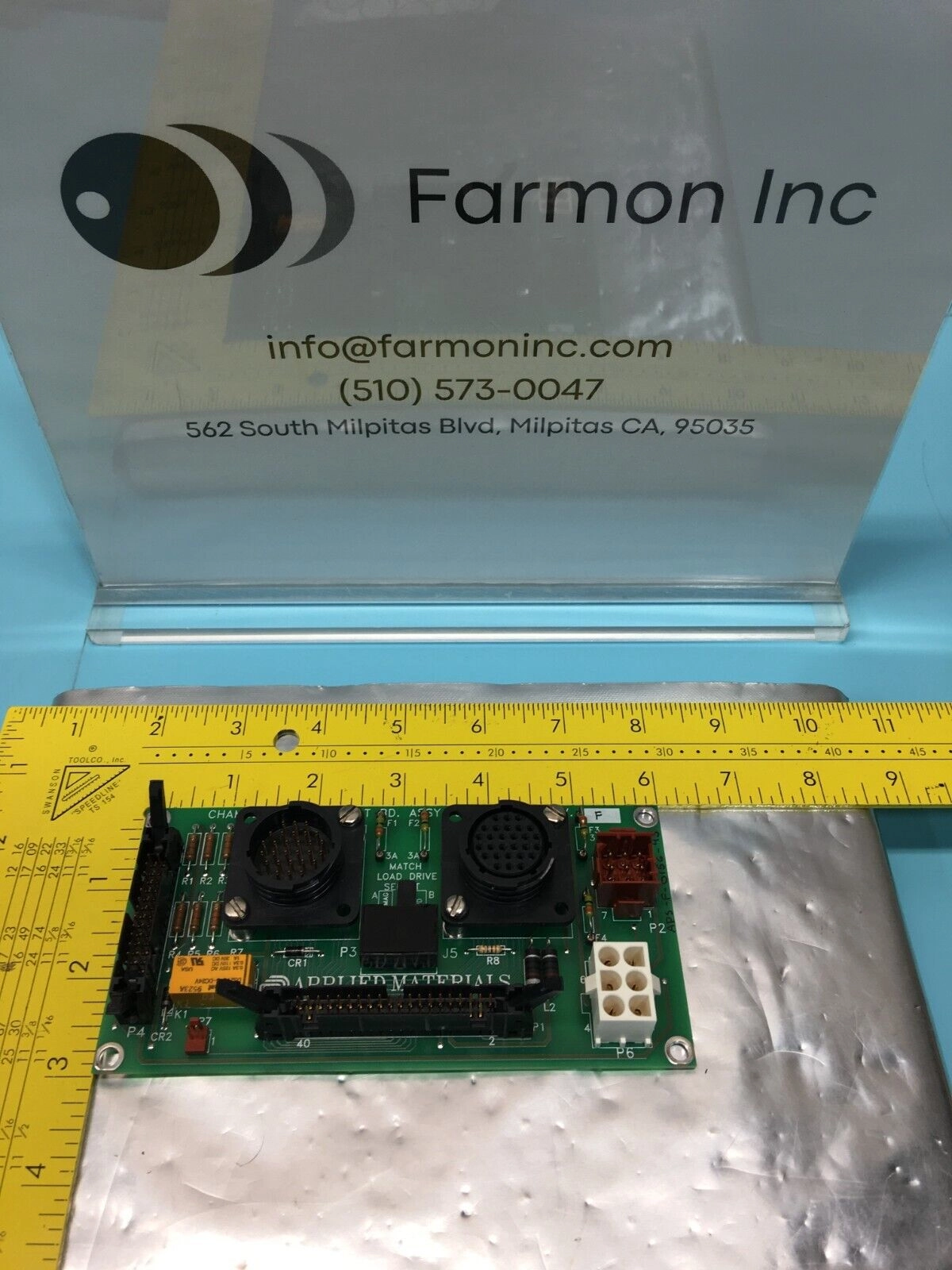 AMAT 0100-09099 CHAMBER INTERCONNECT PCB BOARD, FAB AMAT 0110-09099, 156098