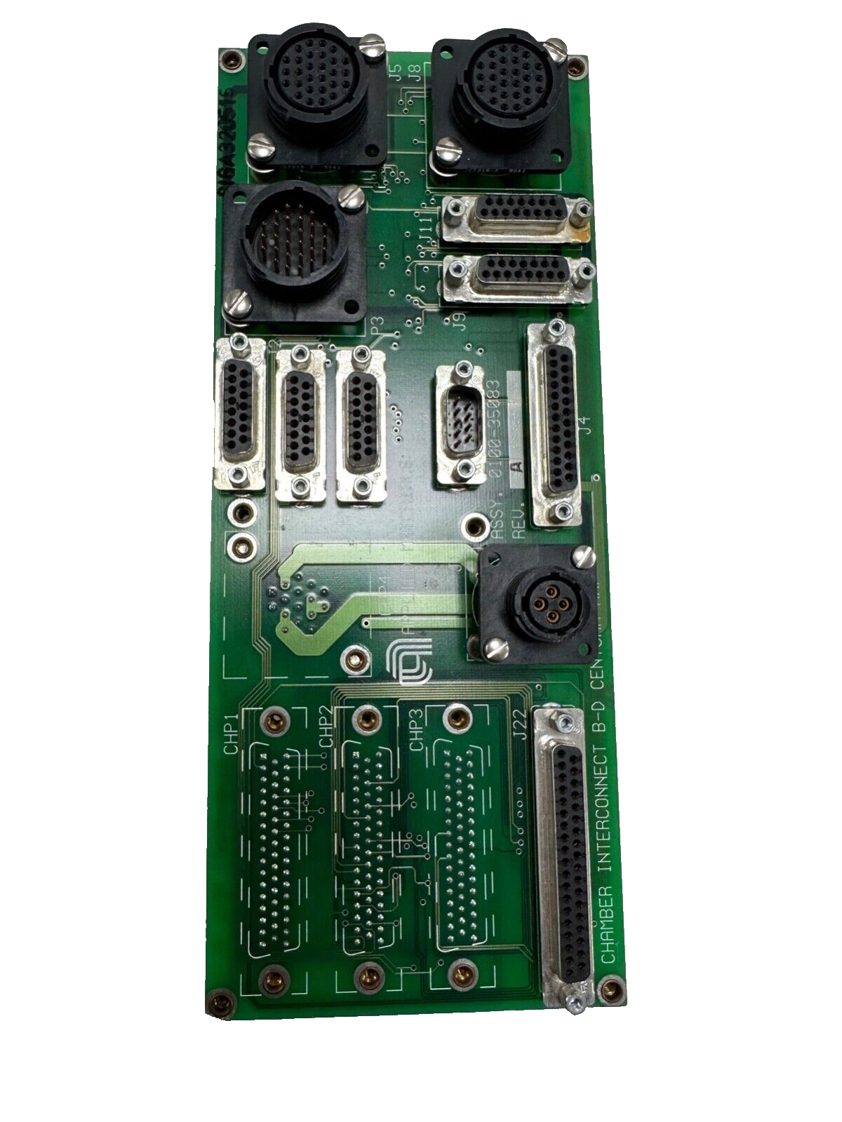 AMAT 0100-35083 REV A PCB ASSY CHAMBER INTERCONNECT B-D CENTURA MXP