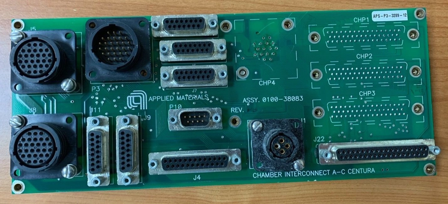 AMAT 0100-38083 PCB ASSY CHAMBER INTERCONNECT A C CENTURA