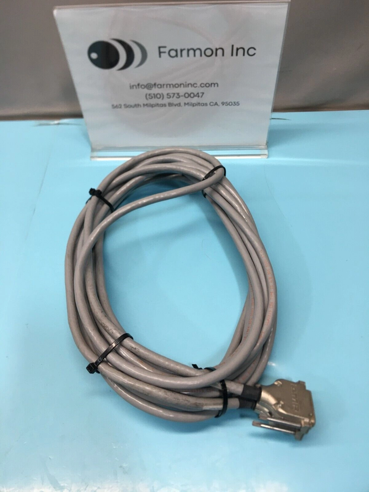 AMAT 0140-77149 MAINFRAMEBKHD ROBOT ENCODER CABLE J49, 163067