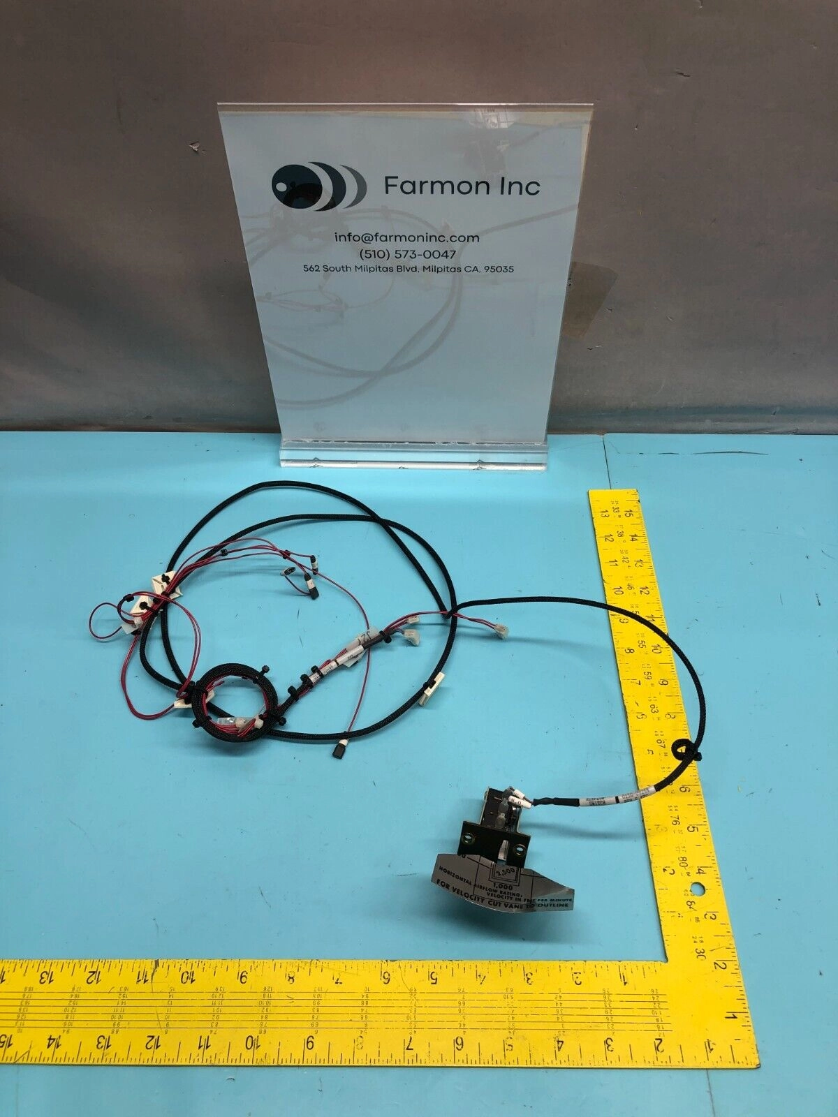 AMAT 0150-09244 CBL ASSY EXPD GAS PANEL FLOW SWITCH, 168124