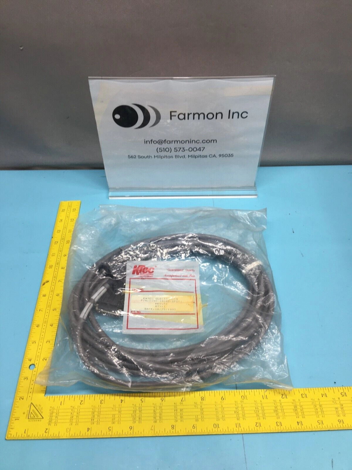 AMAT 0150-18048 CABLE ASSY, BIAS,ETO RF GEN CONTROL, CHAMBER, 139015