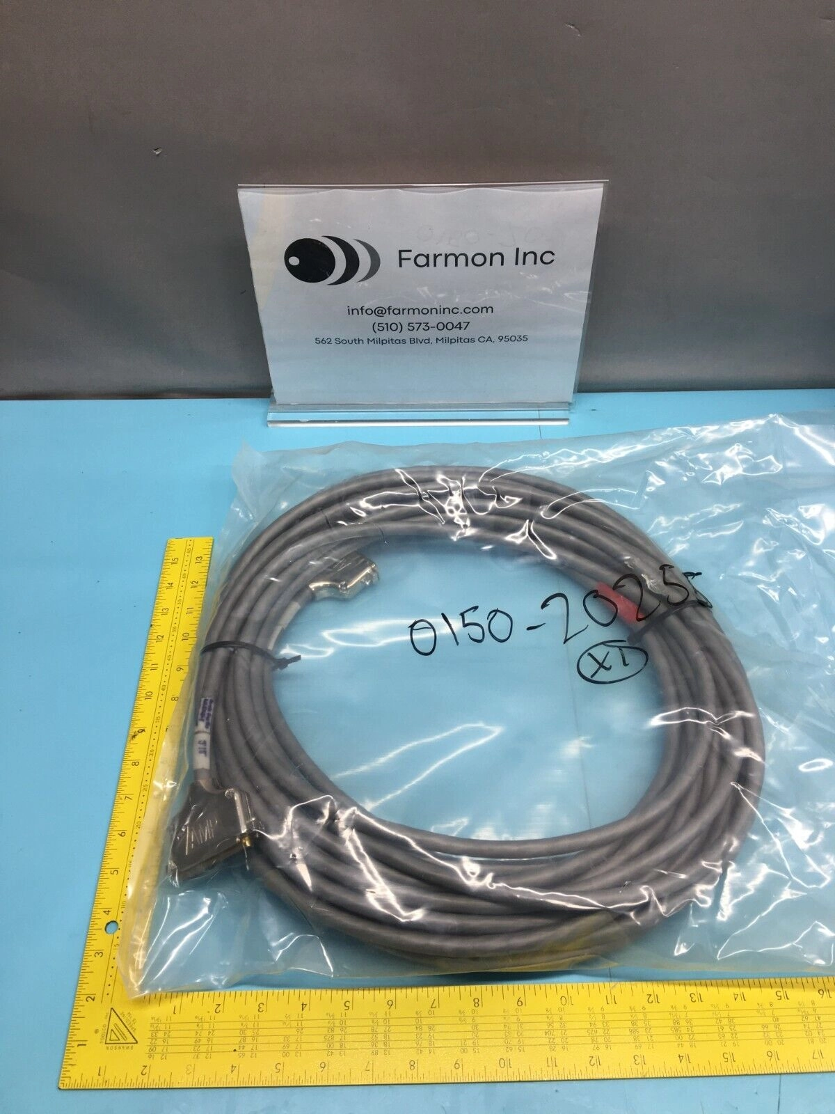 AMAT 0150-20255 CABLE ASSY, RMT GAS EXT INT, 138630