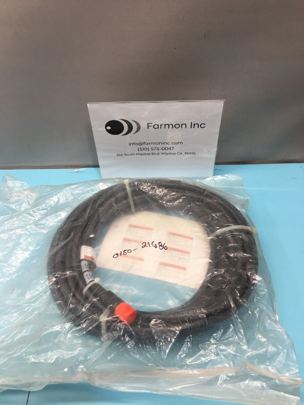 AMAT 0150-21686 Cable Assy HN(M), STR To N(M), STR RG-21, 138554