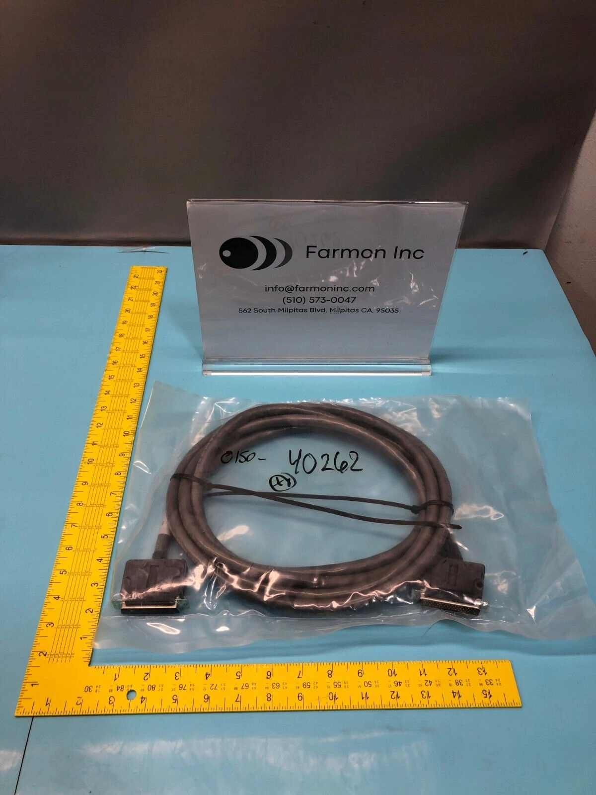 AMAT 0150-40262 Cable, Centerfinder Wafer Detect Bulkhead, 146634