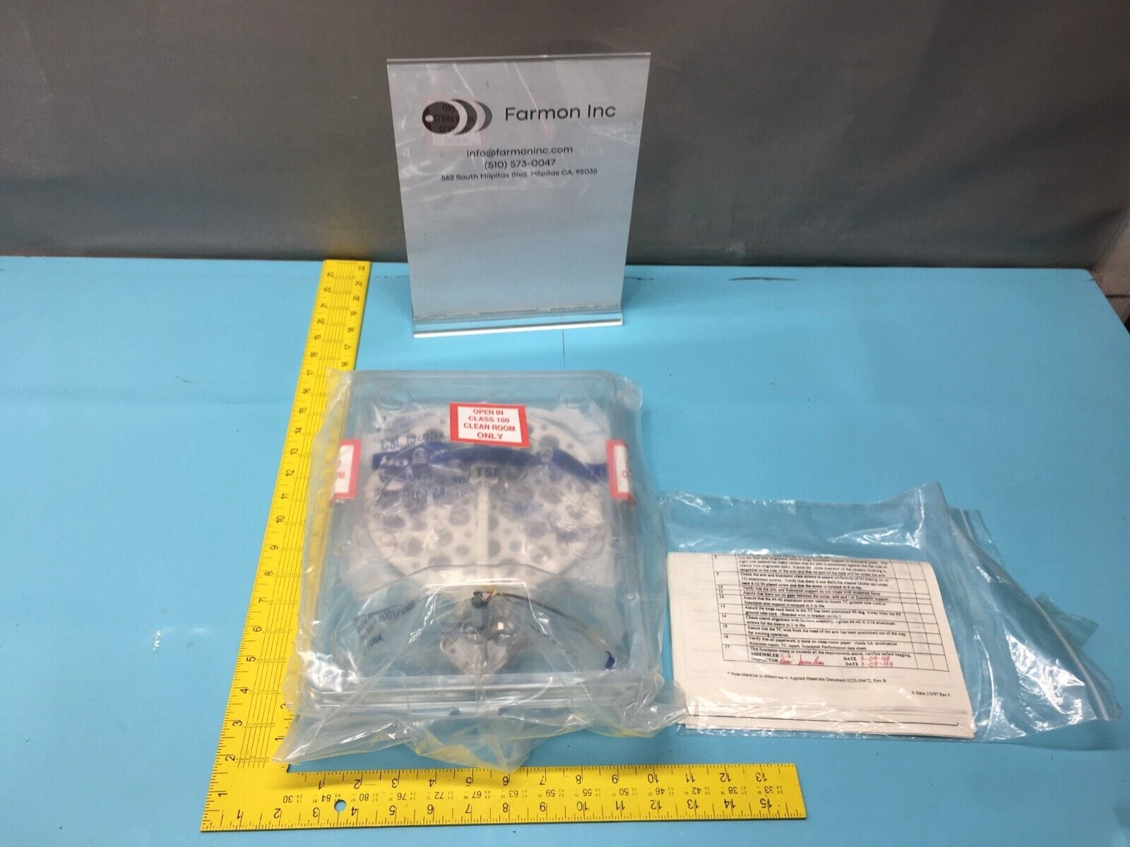 AMAT  0190-09398 DURATHON SUSCEPTOR ASSEMBLY, 200MM, 0190-09349, 132050