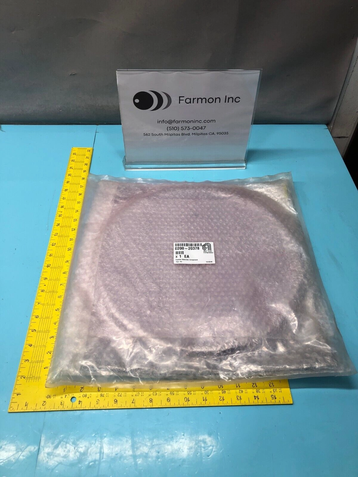 AMAT 0200-20378 PLATE INSULATION GAMMA CU, 147512