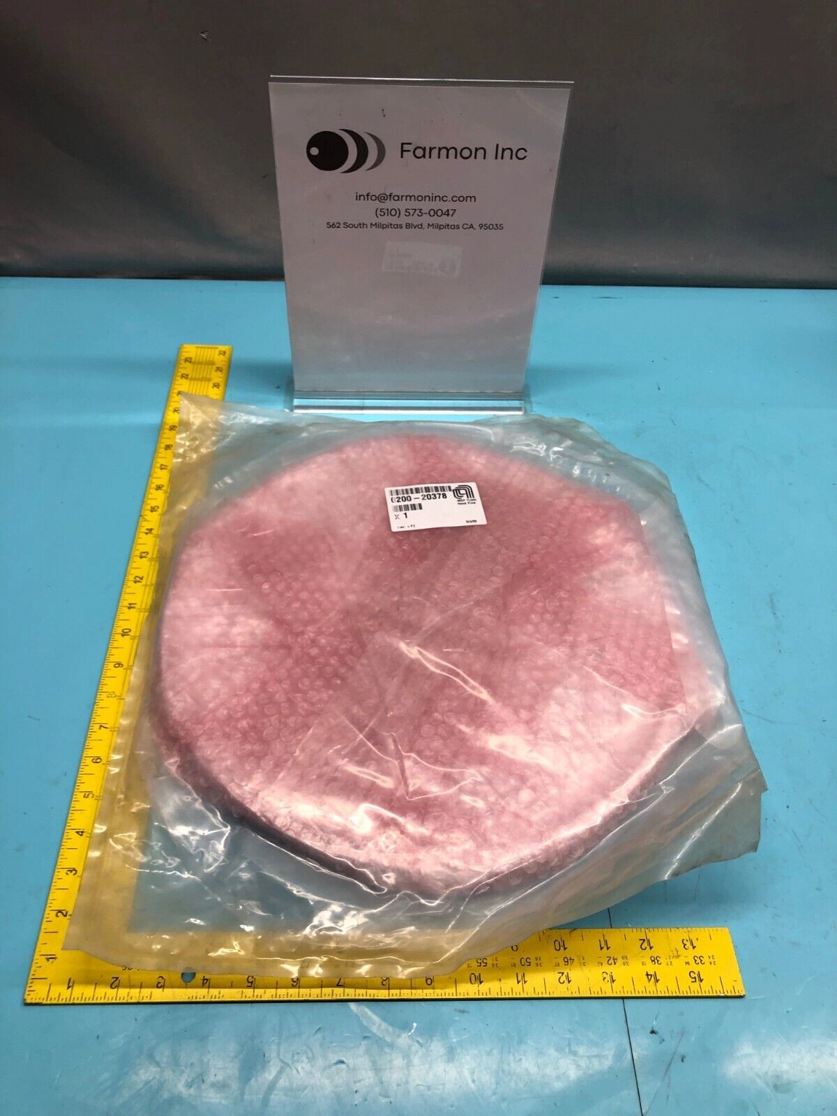 AMAT 0200-20378 PLATE INSULATION GAMMA CU, 147519