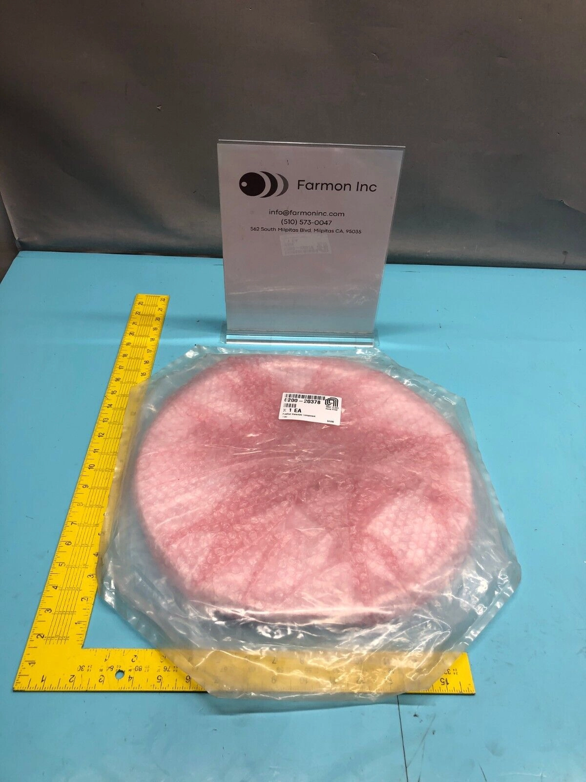 AMAT 0200-20378 PLATE INSULATION GAMMA CU, 147601